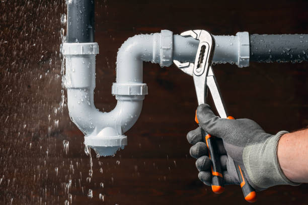 Professional Drain Cleaning technician working in Wendell, NC